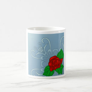 Red Rose Mug