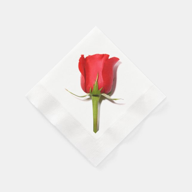 Red Rose Napkins (Corner)