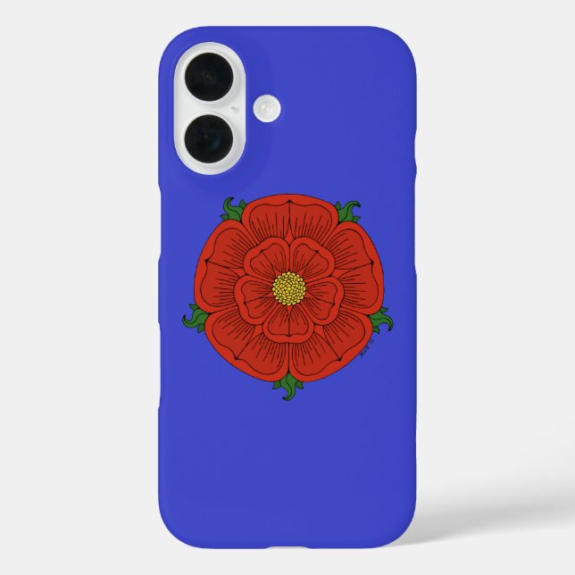 Red Rose of Lancaster Case-Mate iPhone Case (Back)