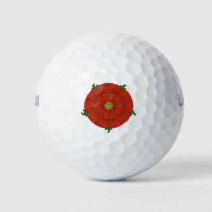 Red Rose of Lancaster Golf Balls