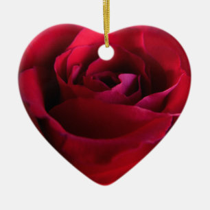 Red Rose Ornament Romantic Rose Decorations