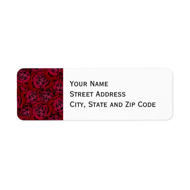 Red Rose Pattern (Front)