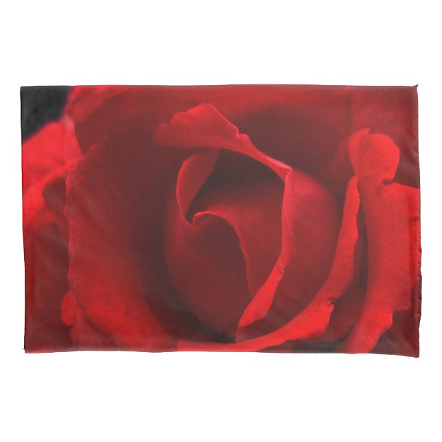 Red Rose pccna Pillowcase (Front)