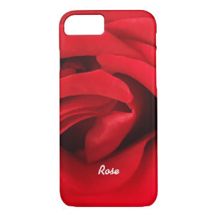 Red Rose Personalised iPhone 8/7 Case