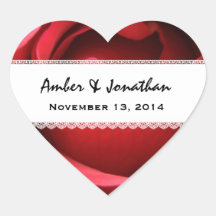 Red Rose Petals and Lace V06