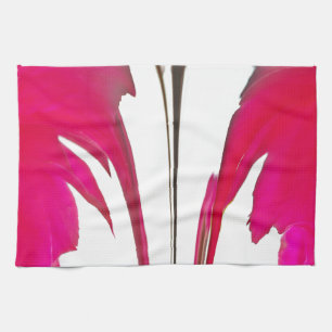 Red Rose Petals Customise Product Tea Towel