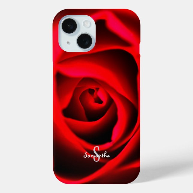 Red Rose Phone case (Back)