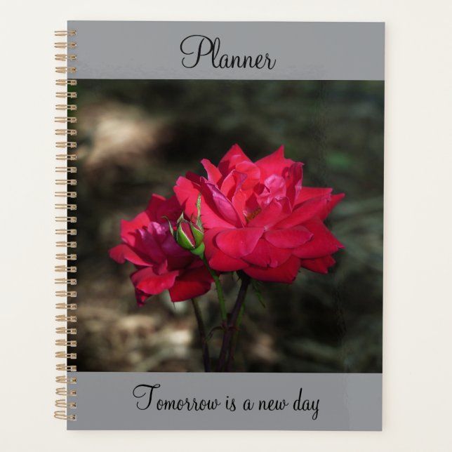 Red Rose Planner (Front)