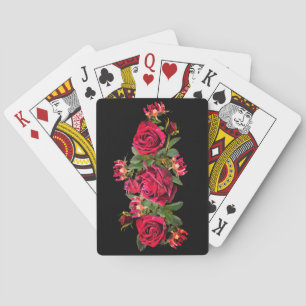 Red Rose Playing Cards
