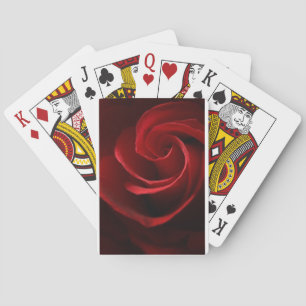 Red Rose Playing Cards