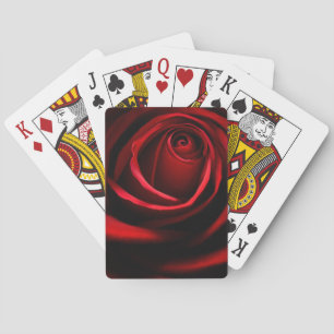 Red Rose Playing Cards, Standard Index faces. Cards