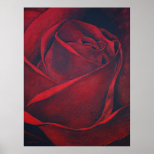 Red Rose Poster
