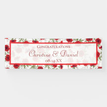 Red Rose Romantic Wedding