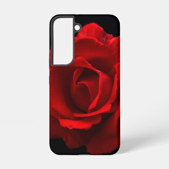 Red Rose sgcnm Samsung Galaxy S22 Case (Back)