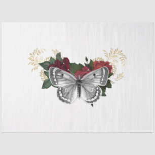 Red Rose Steampunk Series Design 4 Tissue Paper