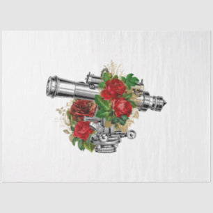 Red Rose Steampunk Series Design 9 Tissue Paper