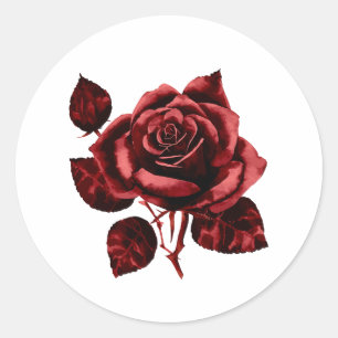 Red Rose Sticker