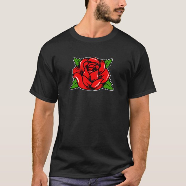 Red Rose T-Shirt (Front)