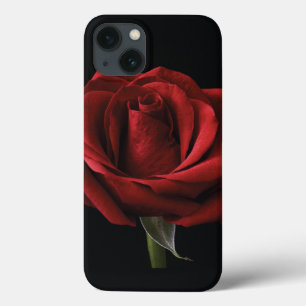 Red rose throw pillow iPhone 13 case