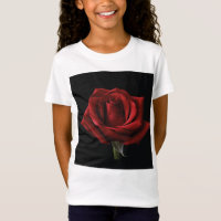 Red rose throw pillow