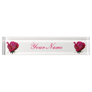 red rose Thunder_Cove Nameplate