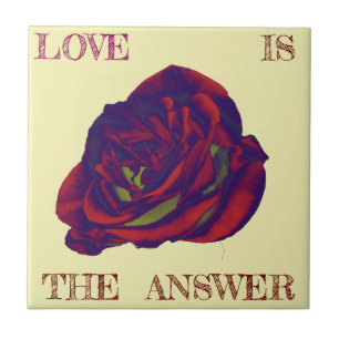 Red Rose Tile