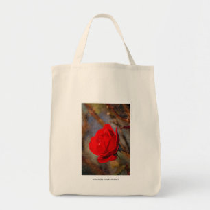 Red Rose Tote Bag