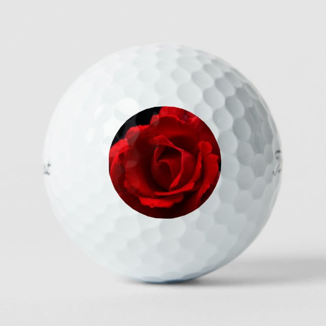 Red Rose tpv1 gbcna Golf Balls (Front)