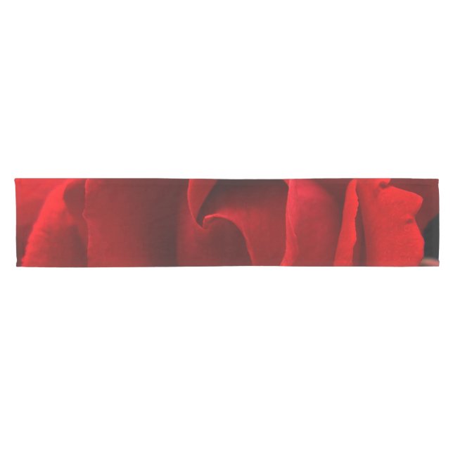 Red Rose trcna Short Table Runner (Horizontal)