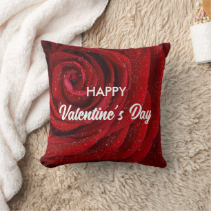 Red Rose, Valentine Cushion