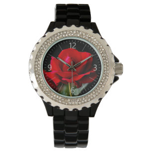 Red rose watch