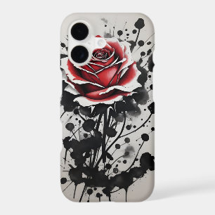 Red Rose - Watercolor flowers