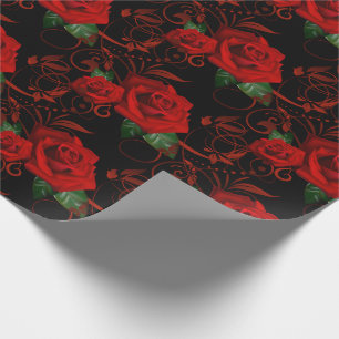 Red Rose Wrapping Paper