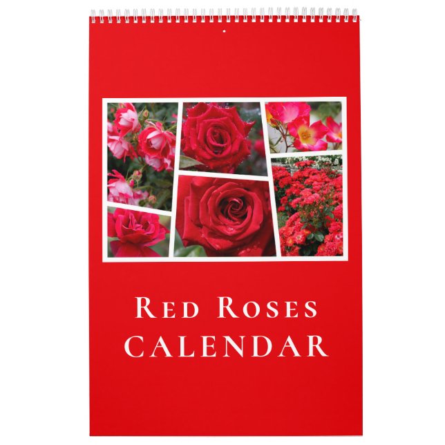 Red Roses Calendar (Type-A) (Cover)