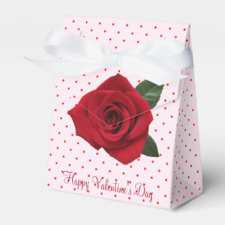Red Roses Candy or Gift Valentine's Day Favour Box