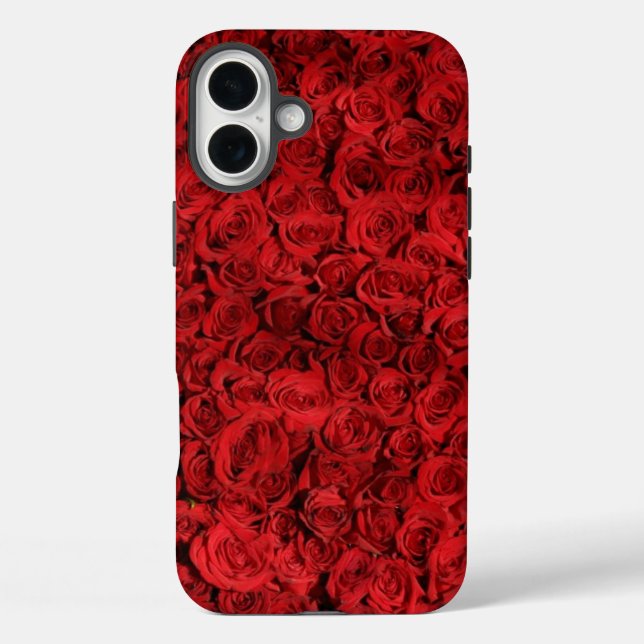 Red Roses Close Up Photo Case-Mate iPhone Case (Back)