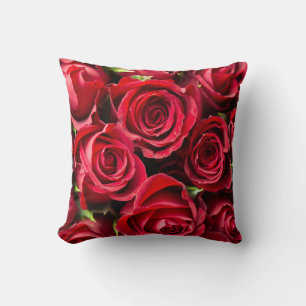 Red roses cushion