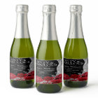 Red Roses Diamond Gown Black 60th Birthday Party 