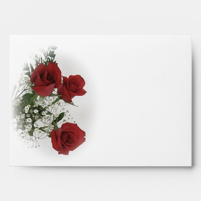 Red Roses Envelope (Front)