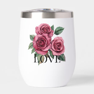 Red Roses Floral Love Wedding