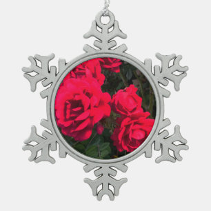 Red Roses Flowers Ornament
