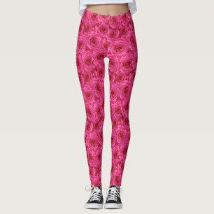 Red roses, flowers, red leggings