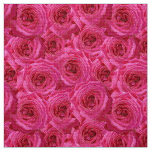 Red roses, flowers, red, love fabric