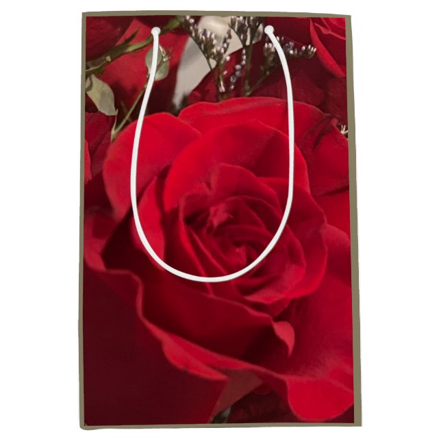 Red Roses gift bag (Front)