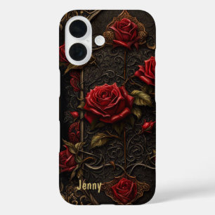 Red Roses Goth Gothic Look iphone Case Cover