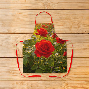 Red Roses Image No. 2 Apron