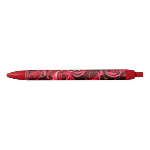 Red Roses Ink Pen