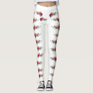 Red Roses Leggings