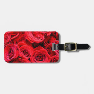 Red Roses Luggage Tag
