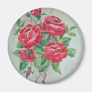 Red roses Magnet